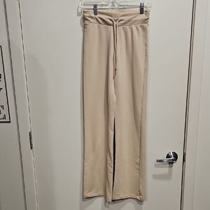 H&M Beige Drawstring Hoodie